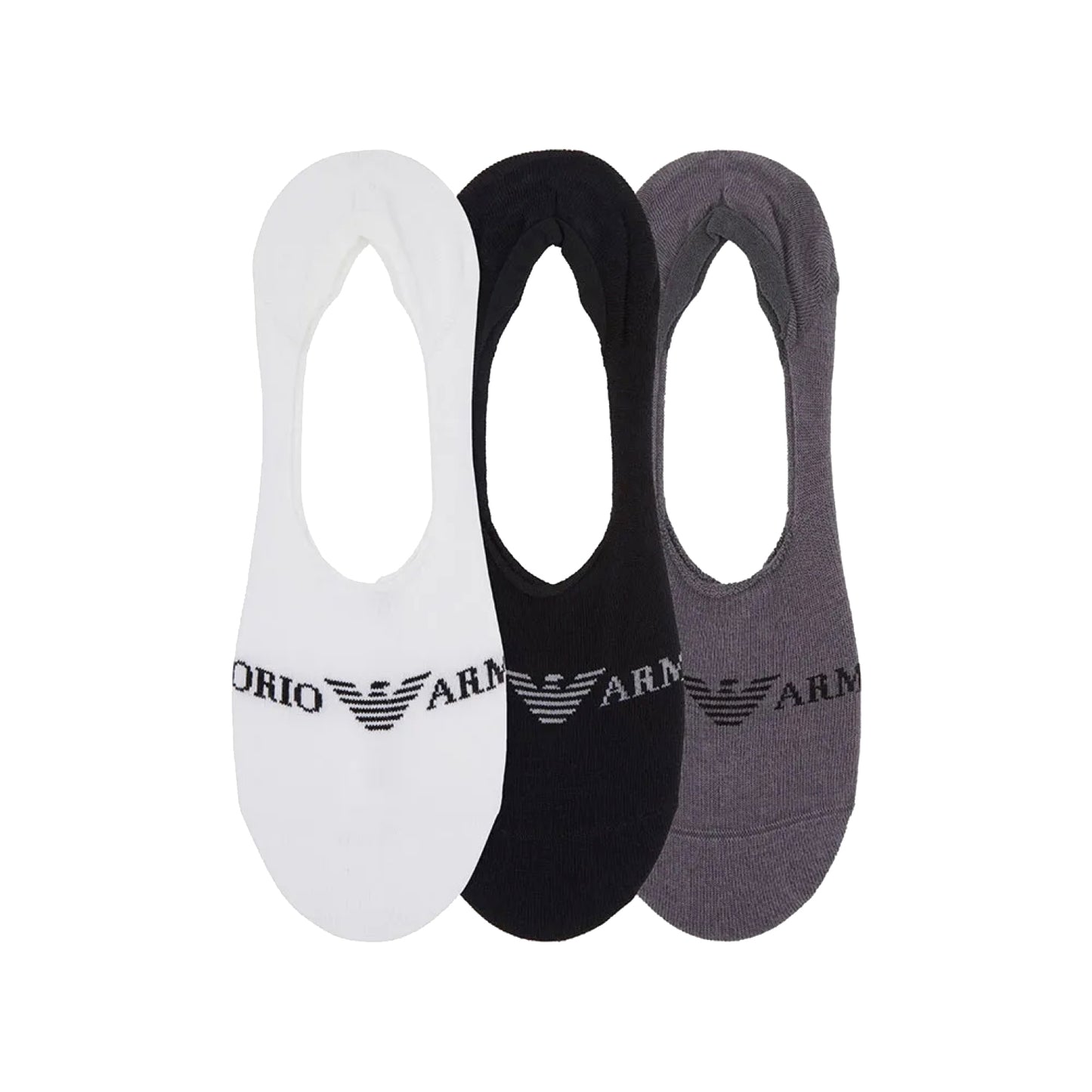 Calze tre paia nero/bianco/grigio Emporio Armani A24 306227 4F254 0291002910 EMPORIO ARMANI 