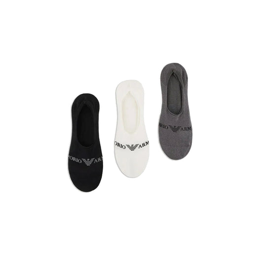 Calze tre paia nero/bianco/grigio Emporio Armani A24 306227 4F254 0291002910 EMPORIO ARMANI 