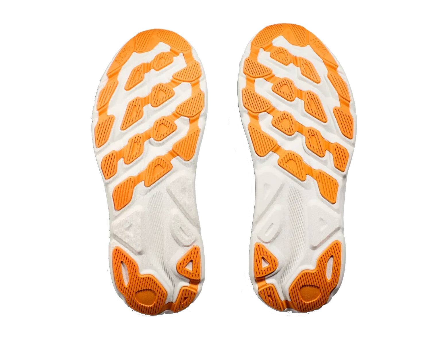 Scarpe sneakers da corsa uomo verde acqua/bianche/arancioni Clifton 9 Hoka A24 1127895 CLIFTON 9 MCNMCN HOKA 