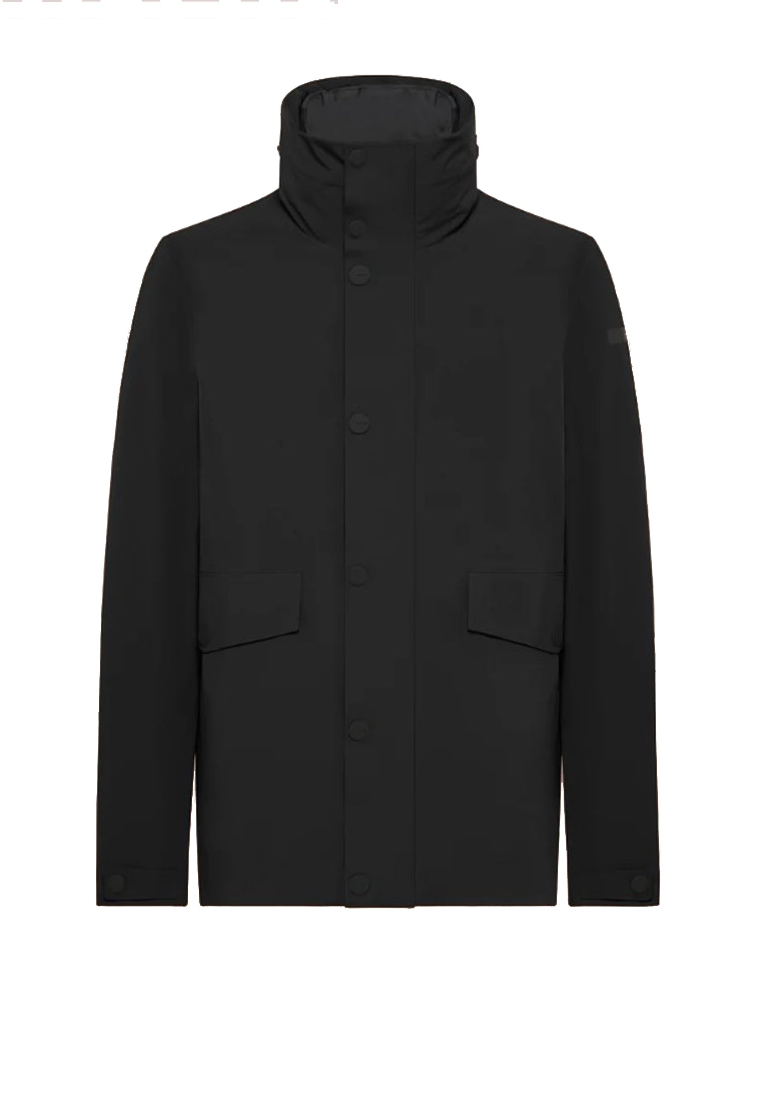 Giacca invernale impermeabile nera Egg RRD A24 W240551010 RRD