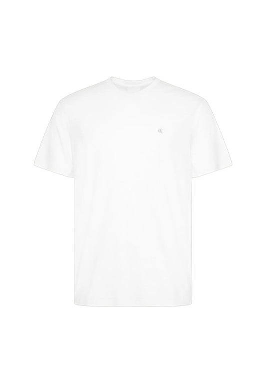 T-shirt girocollo bianca cotone Calvin Klein A25 LV04LB275GYAF YAFYAF CALVIN KLEIN 