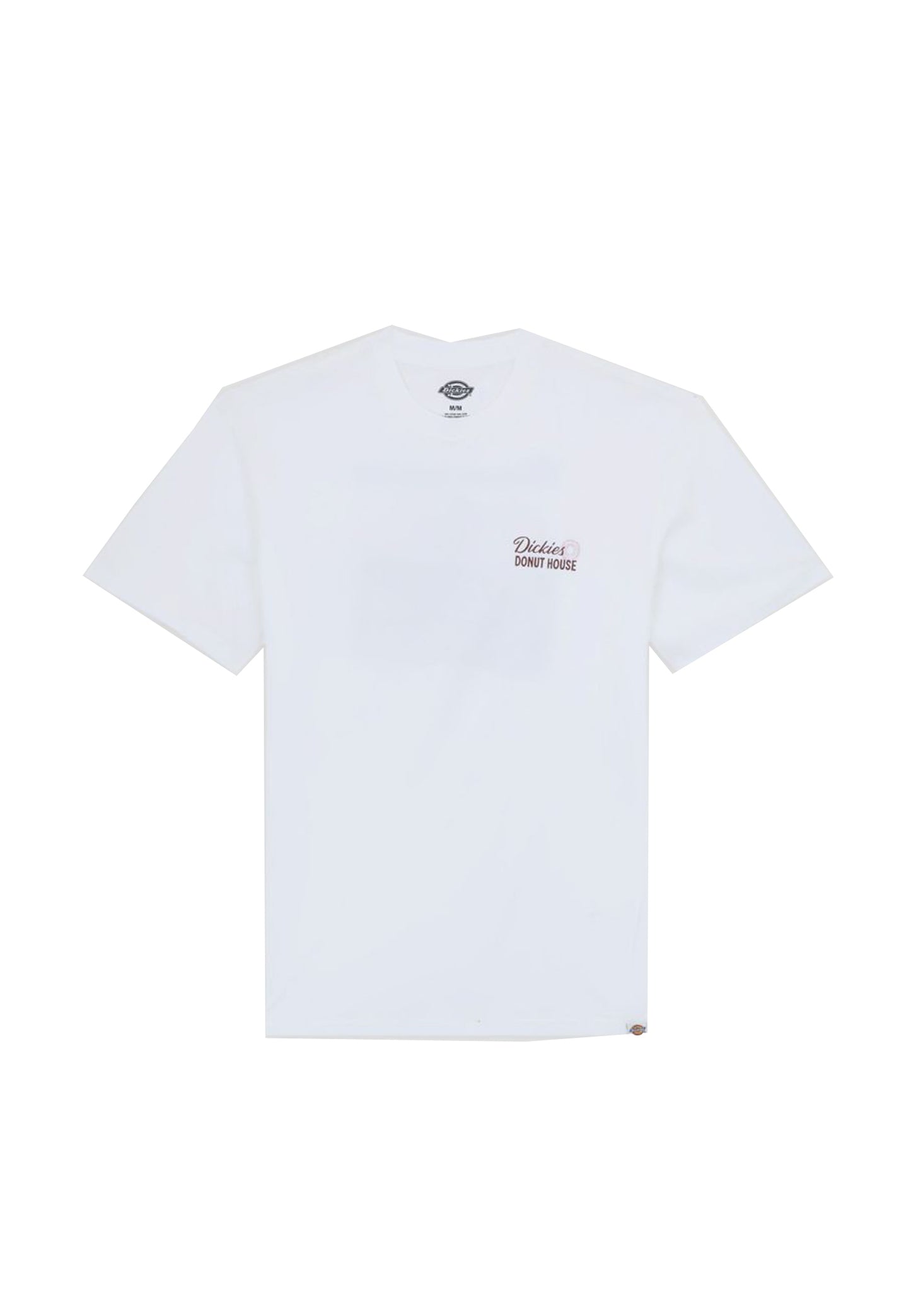 T-shirt girocollo bianca cotone Donut House Dickies A25 DK0A87QN0WH1 DK0WHDK0WH DICKIES 