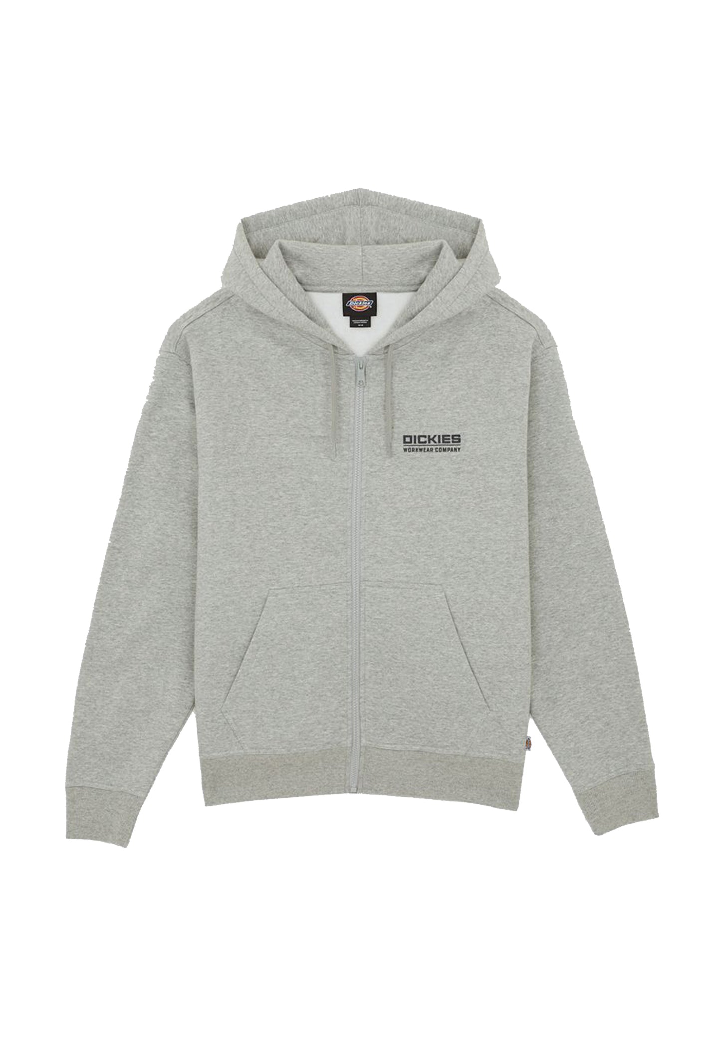 Felpa con cappuccio fullzip grigia Bolivar Dickies A25 DK0A88L5GYM1 DKGYMDKGYM DICKIES 