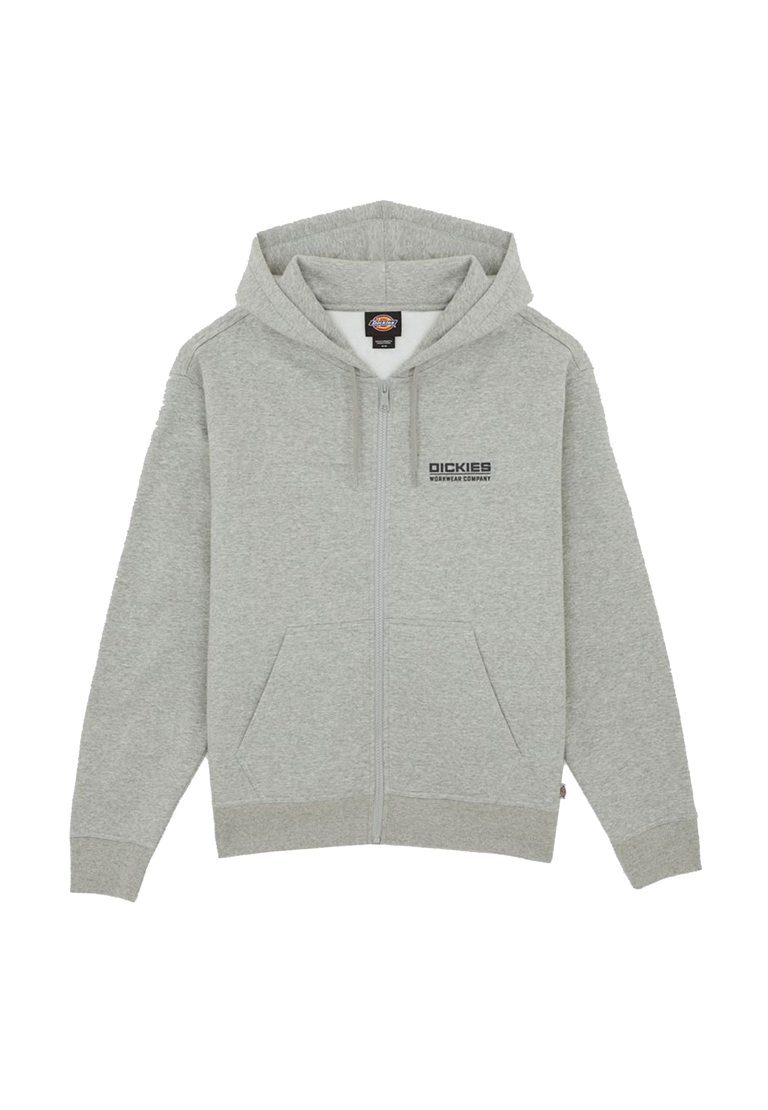 Felpa con cappuccio fullzip grigia Bolivar Dickies A25 DK0A88L5GYM1 DKGYMDKGYM DICKIES 