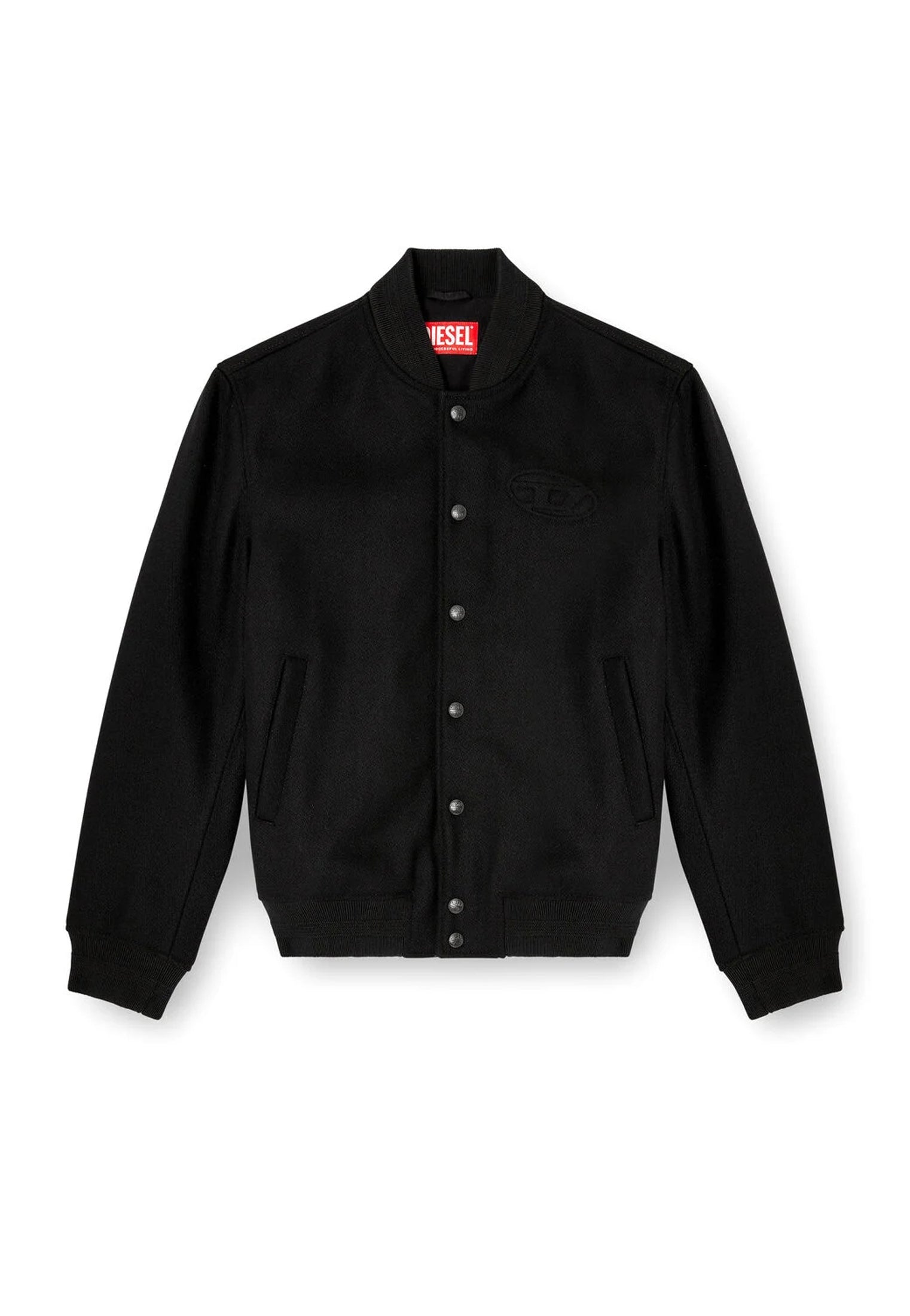 Giacca bomber misto lana nera J-Arry Diesel A25 A19582-0PJBI 11 DIESEL 