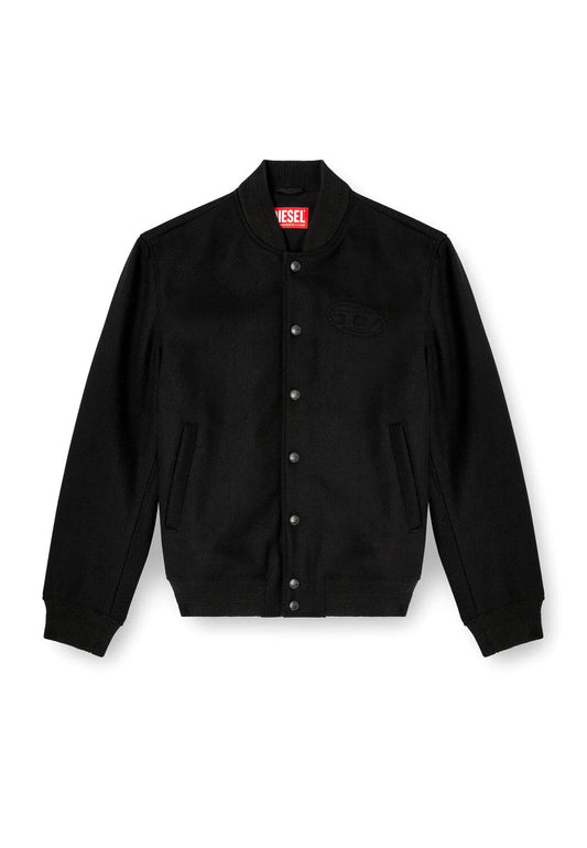 Giacca bomber misto lana nera J-Arry Diesel A25 A19582-0PJBI 11 DIESEL 