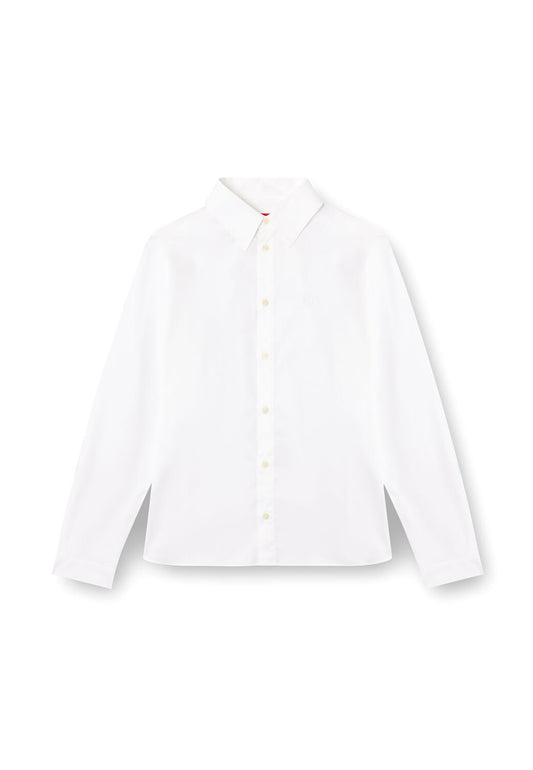 Camicia bianca cotone biologico popeline Diesel A25 A19670-0QFAV 100100 DIESEL 