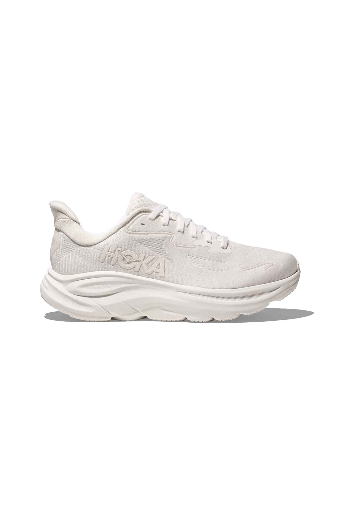 Scarpa da corsa bianca running Donna W CLIFTON 10 A25 1162031 WWHWWH HOKA 