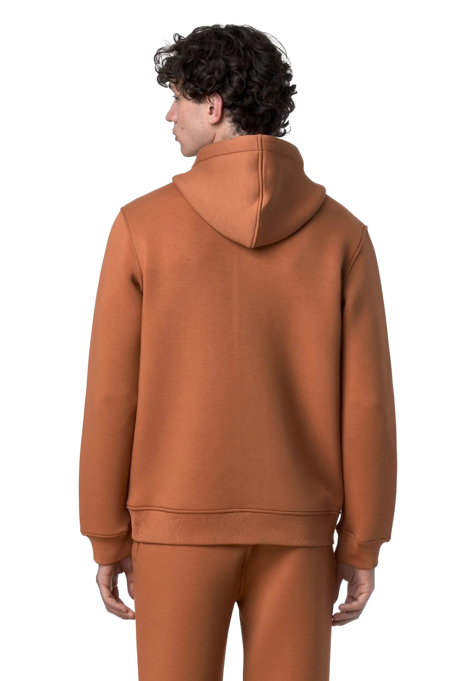 Giacca in pile con cappuccio arancione Rainer Spacer K-way A25 K2141DW WGGWGG K-WAY 