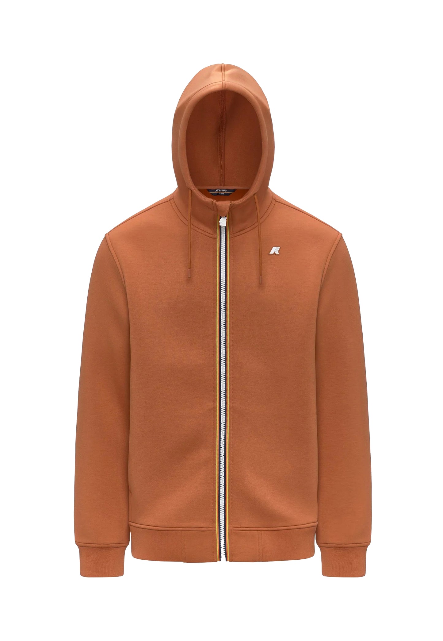 Giacca in pile con cappuccio arancione Rainer Spacer K-way A25 K2141DW WGGWGG K-WAY 