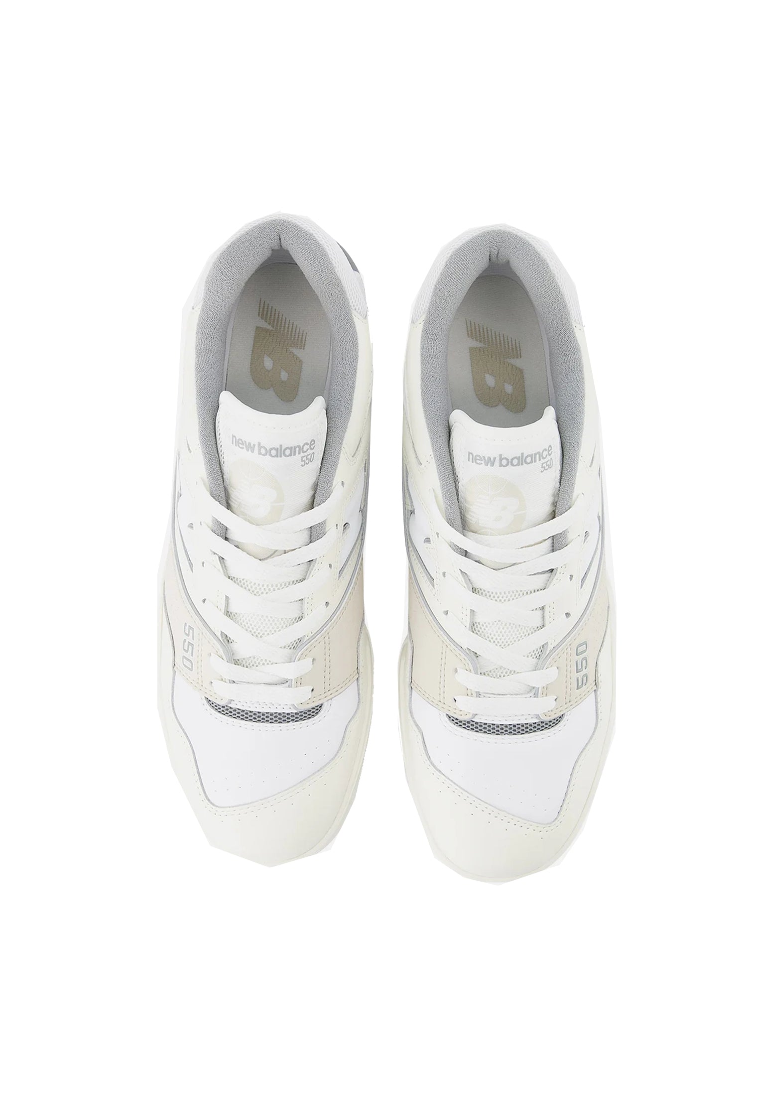 Scarpe sportive sneakers bianche BB550UTW New Balance A25 BB550UTW WHITE NATURALWHITE NATURAL NEW BALANCE 