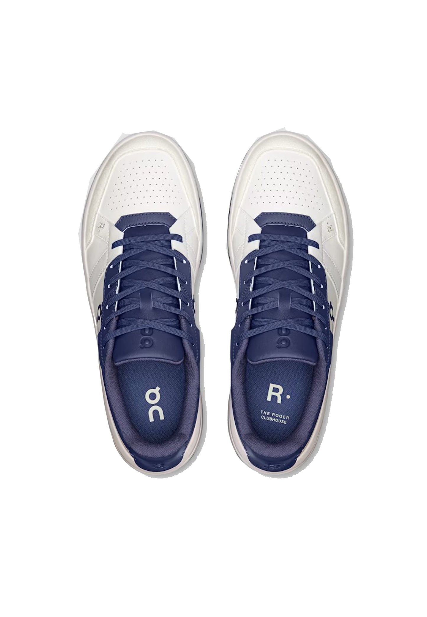 Scarpe sneakers running blu bianche The roger clubhouse ON A25 3MF10541534 CLUBHOUSE WHITE ACAIWHITE ACAI ON 