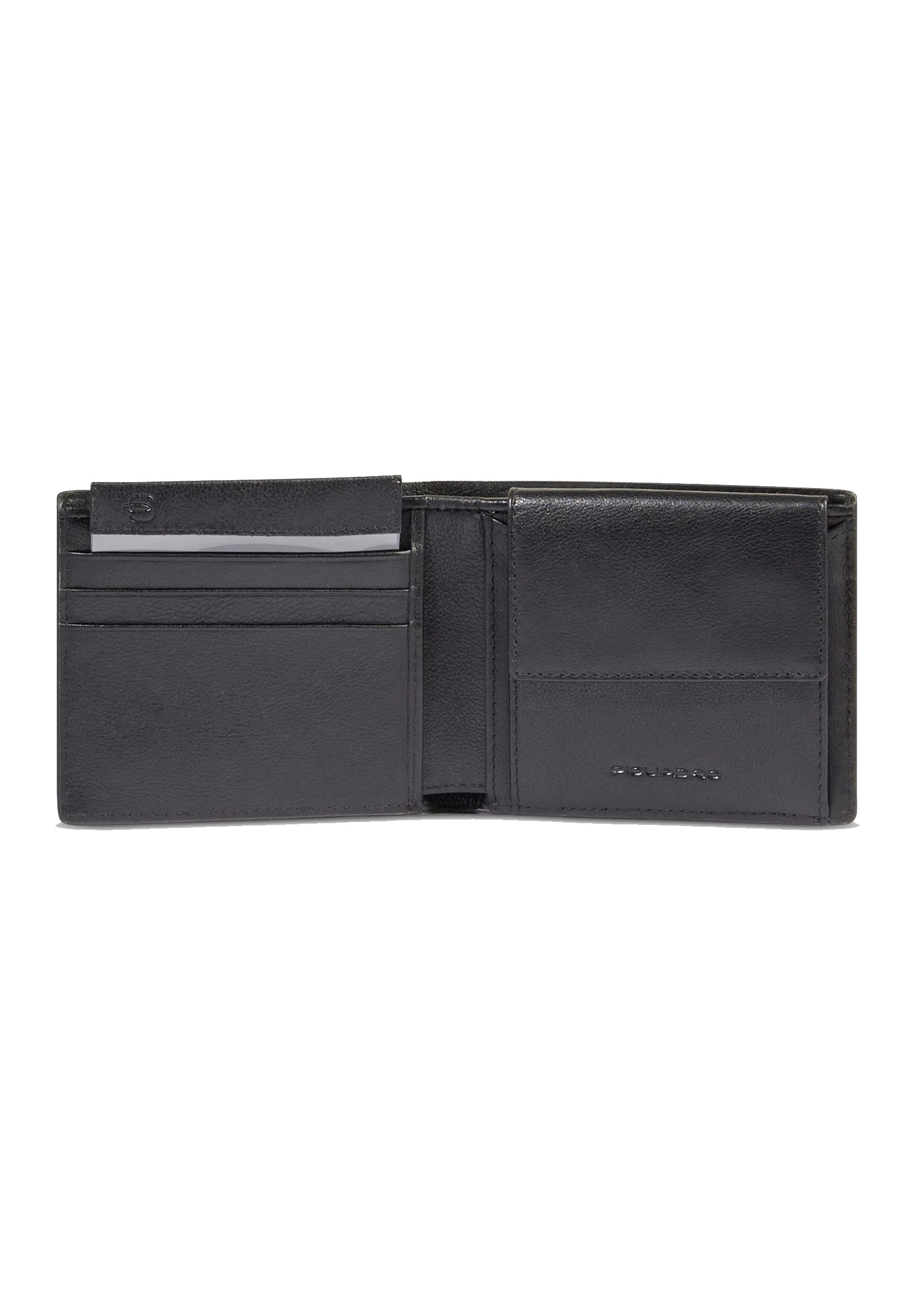 Portafoglio nero uomo con portamonere porta carte di credito Piquadro A25 PU4188W136R NN PIQUADRO 
