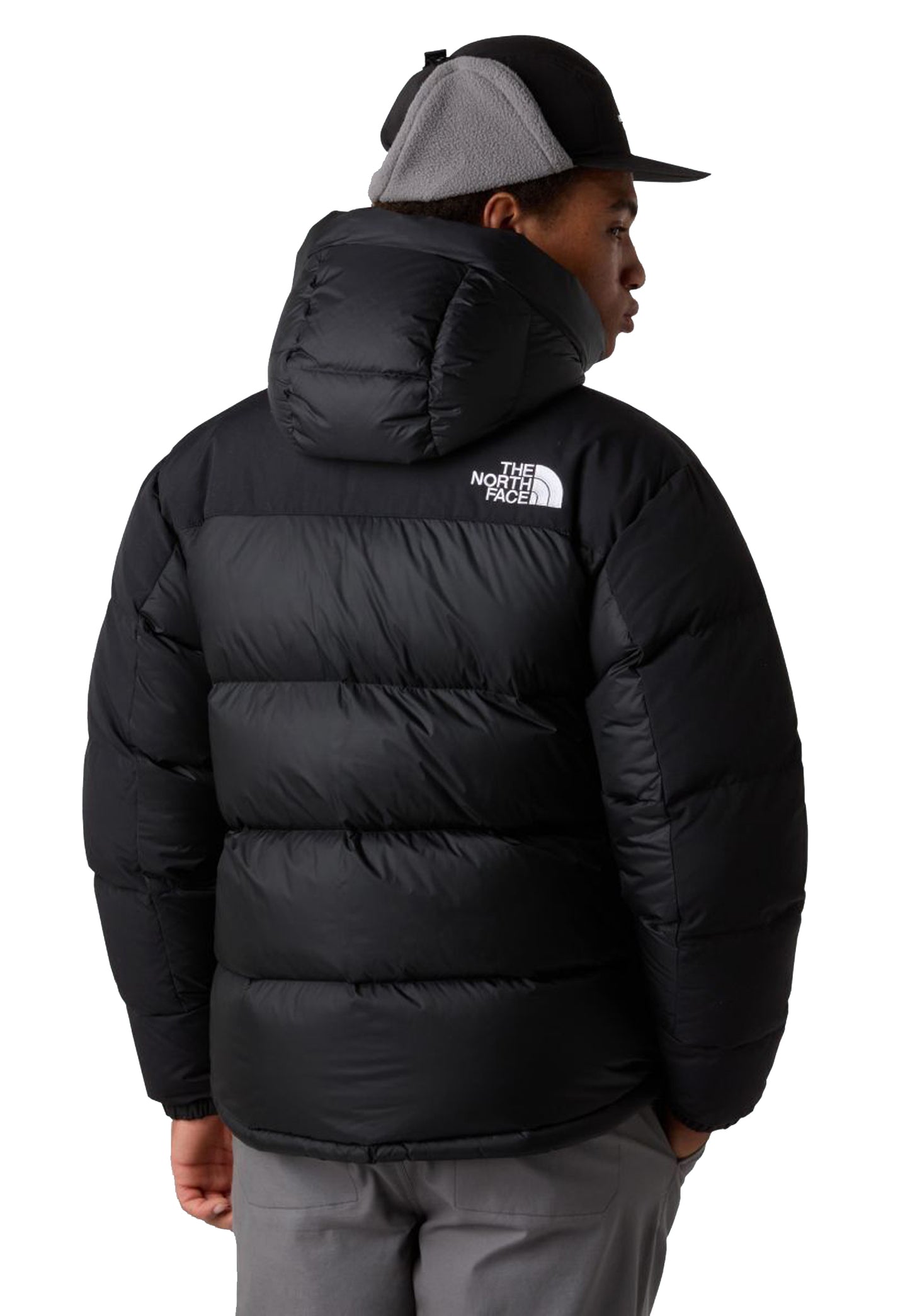 Giubbotto Parka piumino nero con cappuccio Himalayan The North Face A25 NF0A4QYXGOF1 NFGOFNFGOF THE NORTH FACE 