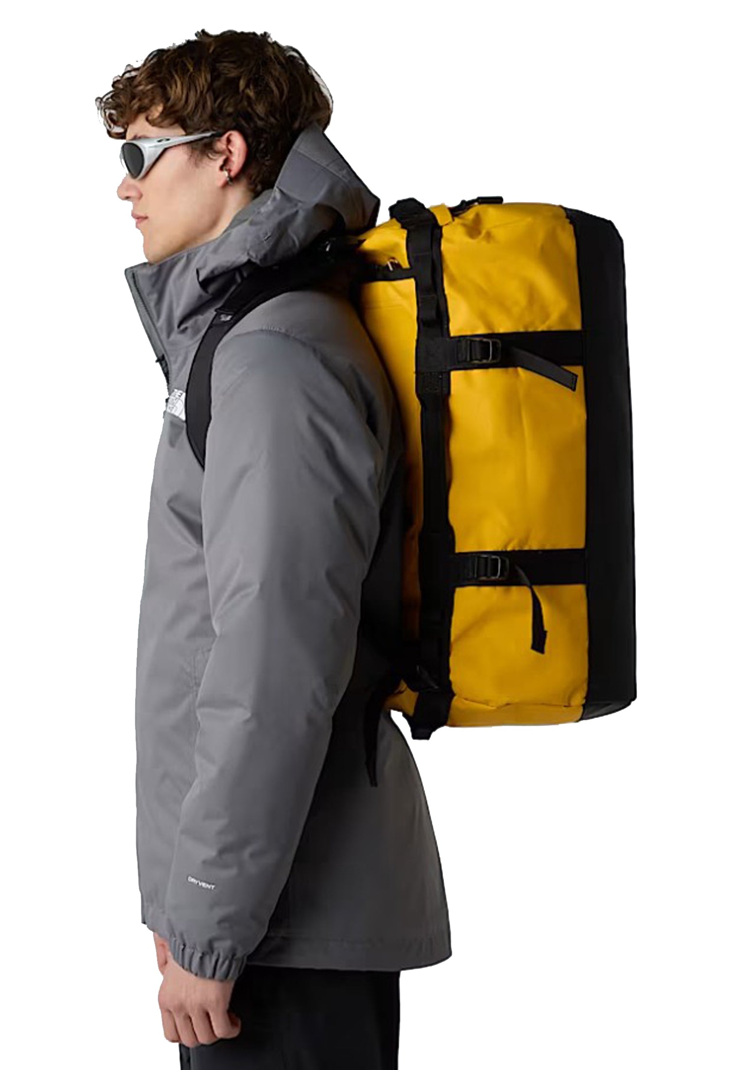Borsone giallo 50L Duffel Base Camp S The North Face A25 NF0A52ST4WP1 NF4WPNF4WP THE NORTH FACE 