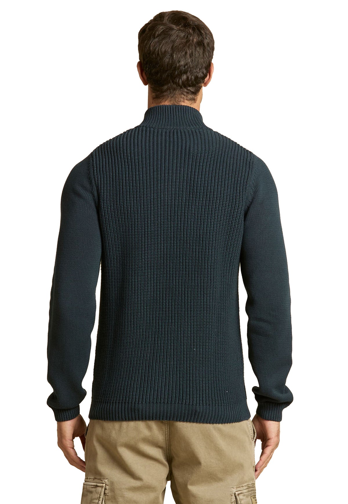 Maglia blu cotone con bottoni Aeronautica Militare A26 262MA1572UL00409 0818408184 AERONAUTICA MILITARE 