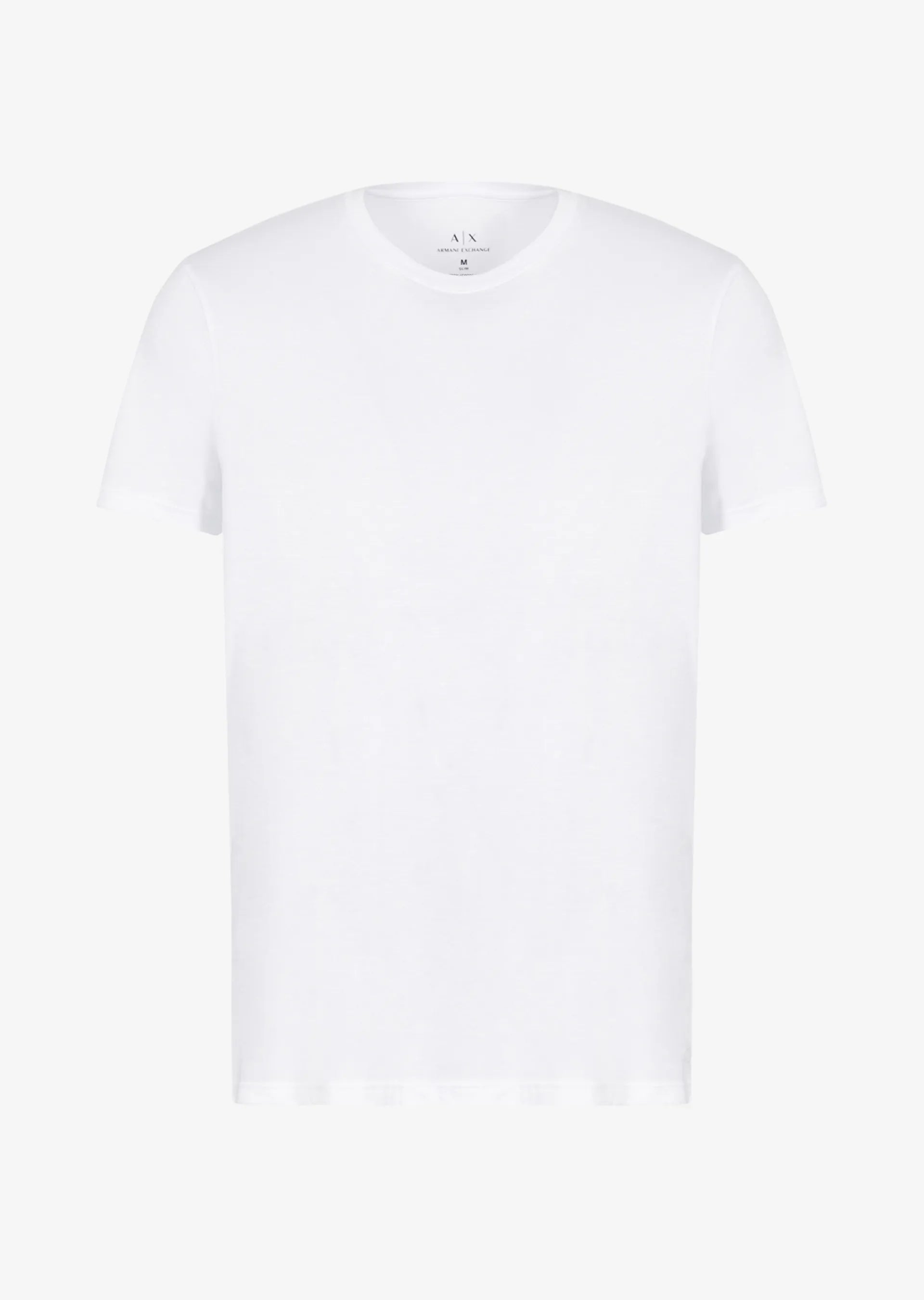 T-shirt girocollo bianca cotone Essential Armani Exchange A26 8NZT74 ZJA5Z 11001100 ARMANI EXCHANGE 