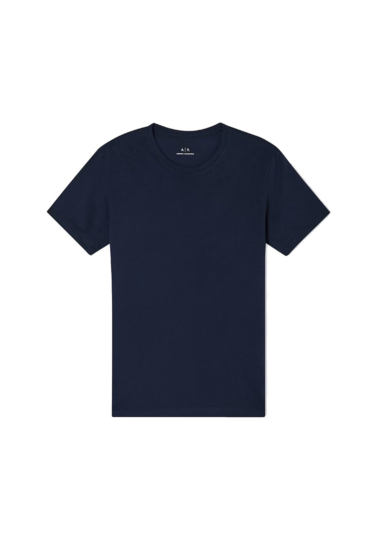 T-shirt girocollo blu cotone Essential Armani Exchange A26 8NZT74 ZJA5Z 15101510 ARMANI EXCHANGE 