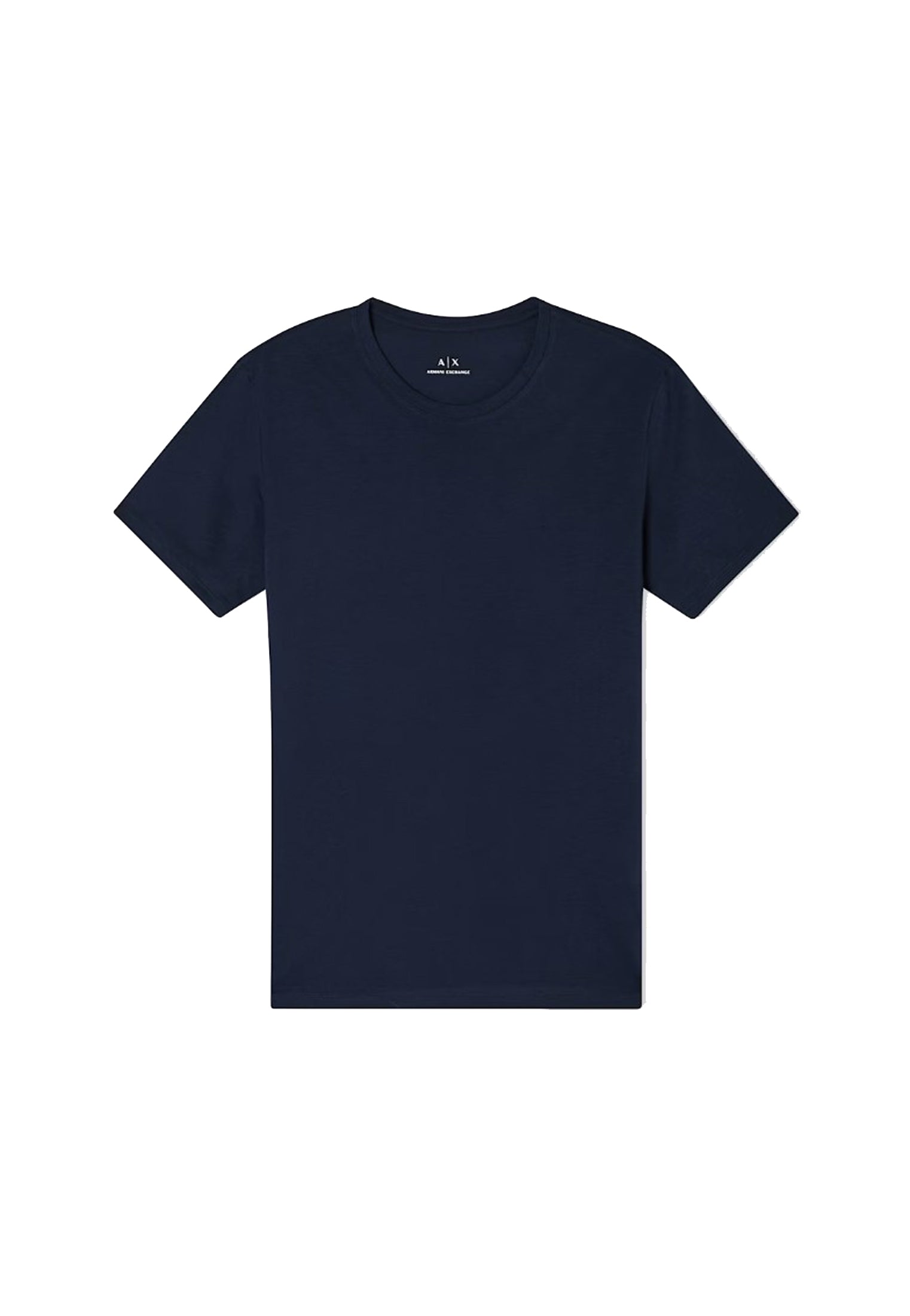 T-shirt girocollo blu cotone Essential Armani Exchange A26 8NZT74 ZJA5Z 15101510 ARMANI EXCHANGE 