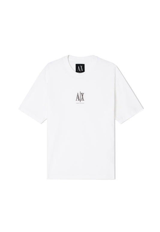 T-shirt giricollo bianca cotone Armani Exchange A26 XM000363 AF12308 U0009U0009 ARMANI EXCHANGE 