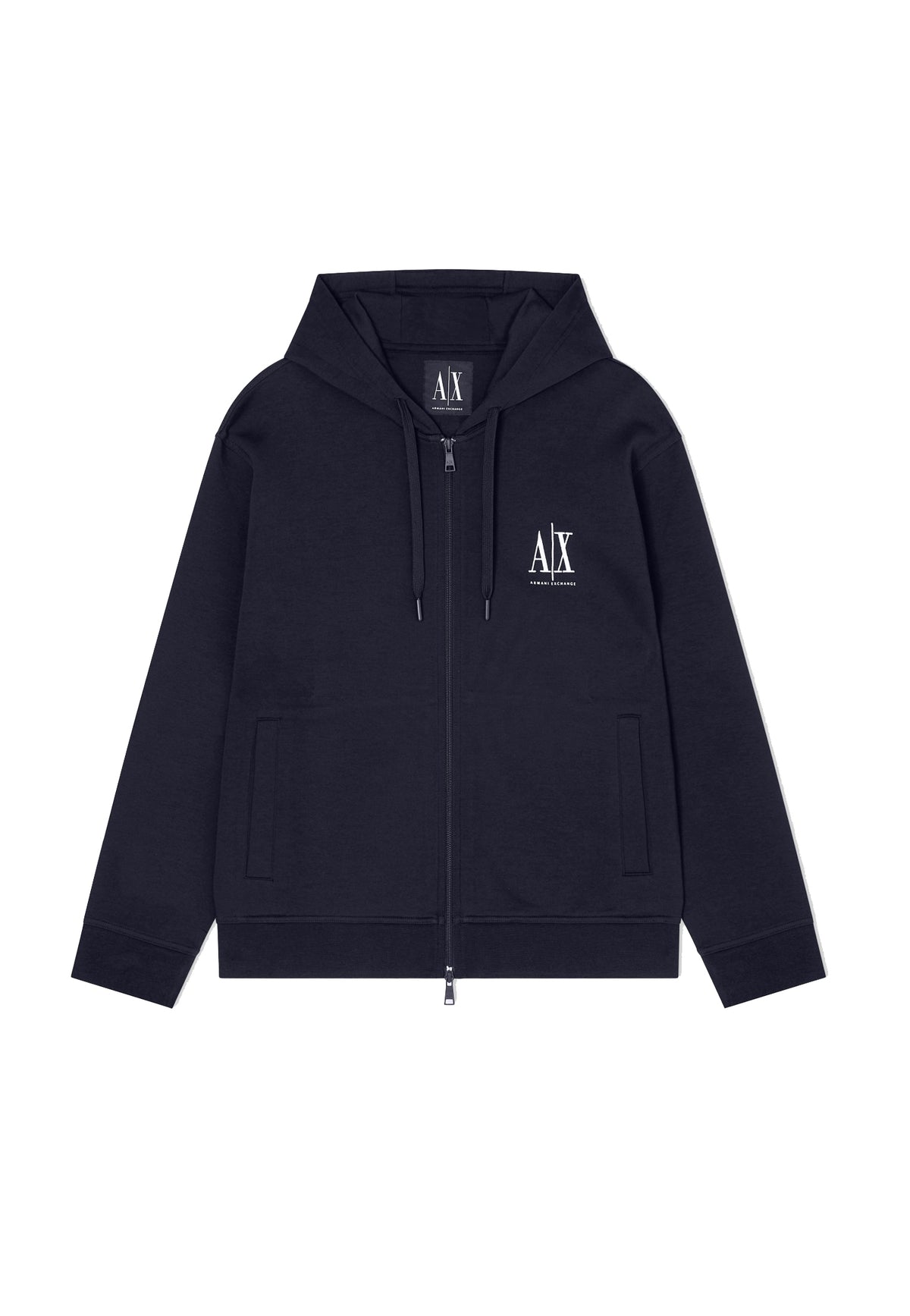 Felpa con cappuccio full zip blu navy Armani Exchange A26 XM000371 AF10818 UB101UB101 ARMANI EXCHANGE 