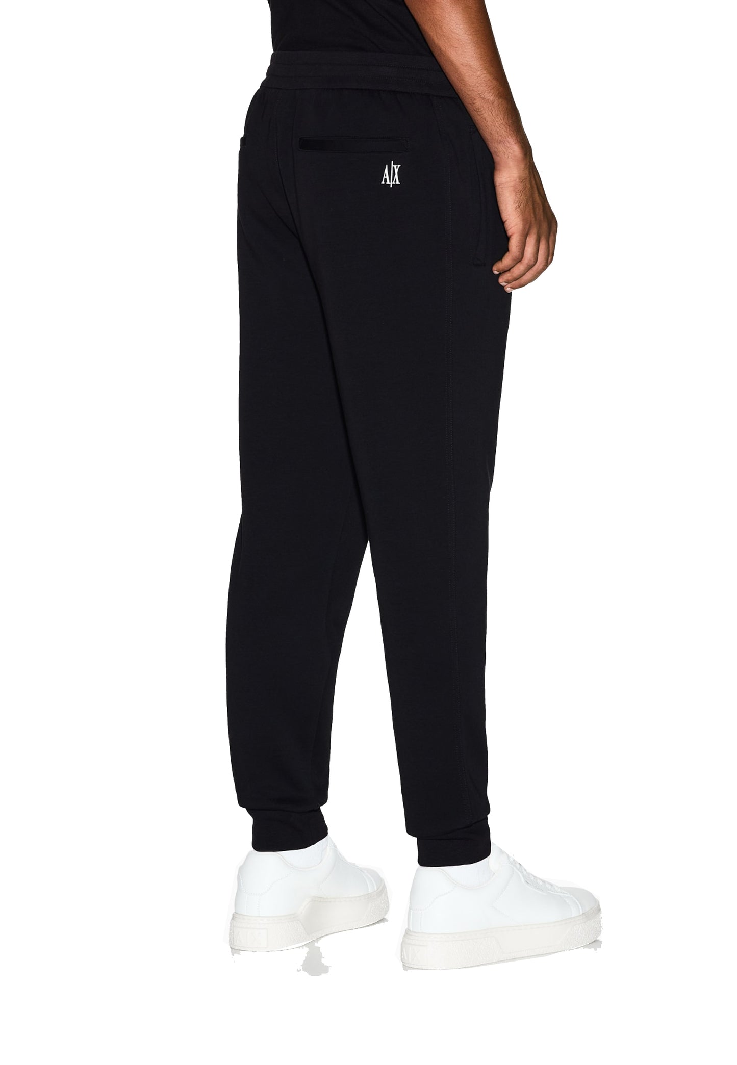 Pantaloni tuta nera sportiva Armani Exchange A26 XM000373 AF10818 UC001UC001 ARMANI EXCHANGE 
