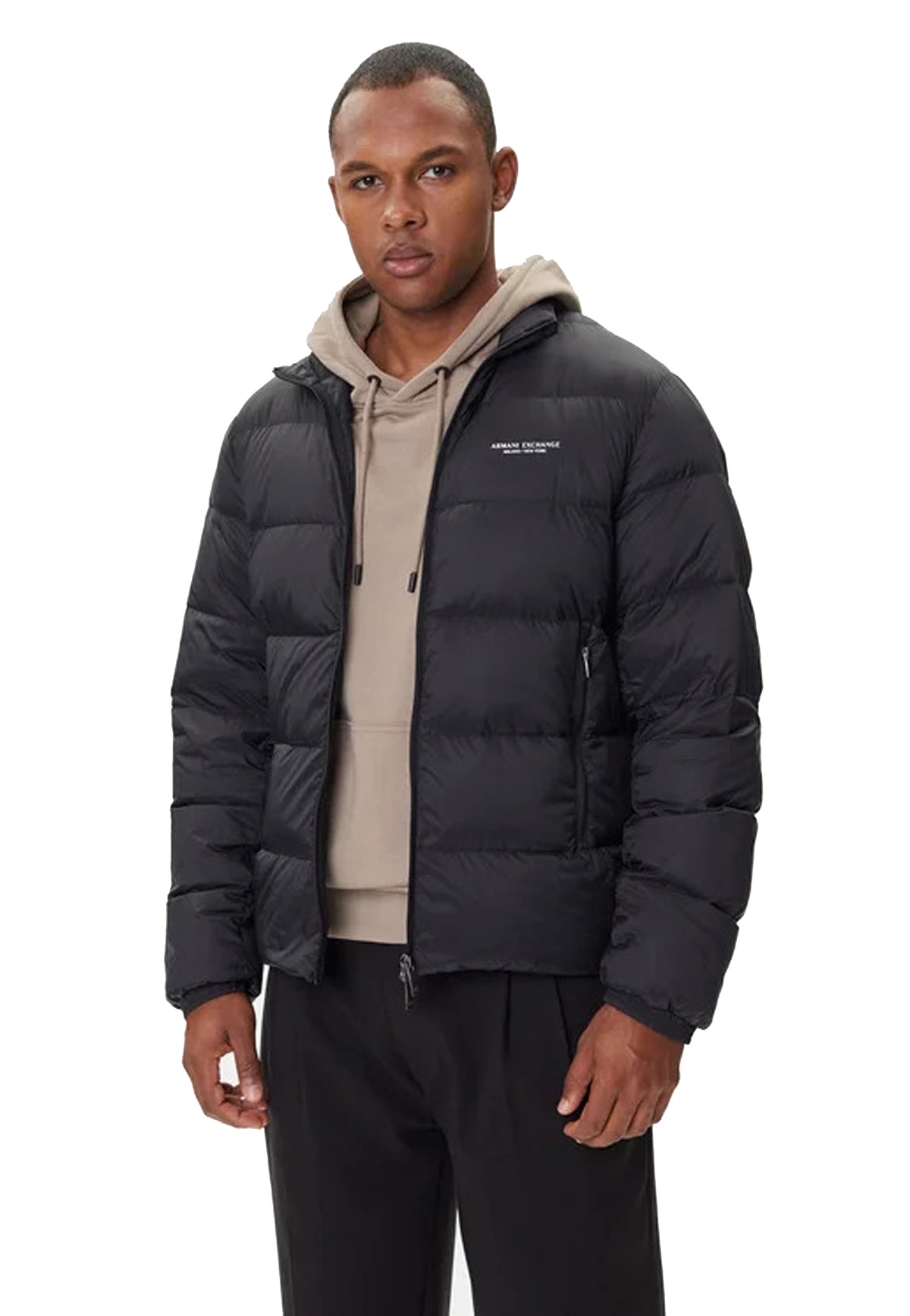 Piumino giubbino nero invernale Armani Exchange A26 XM001575 AF16927 UC001UC001 ARMANI EXCHANGE 