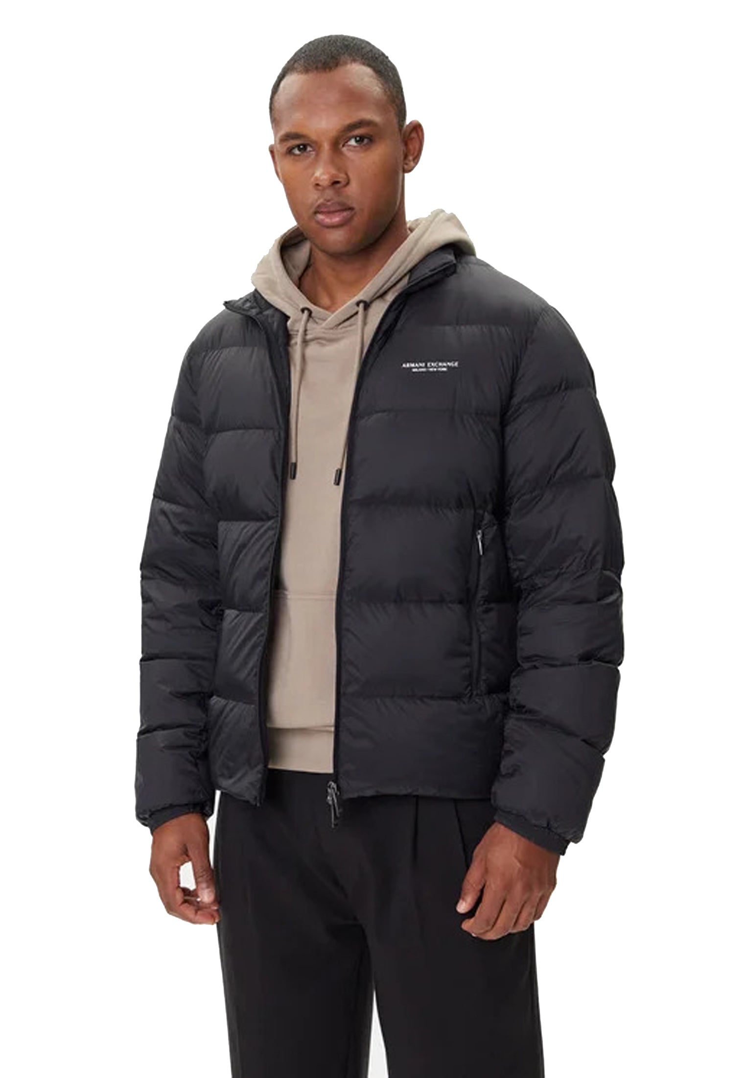Piumino giubbino nero invernale Armani Exchange A26 XM001575 AF16927 UC001UC001 ARMANI EXCHANGE 