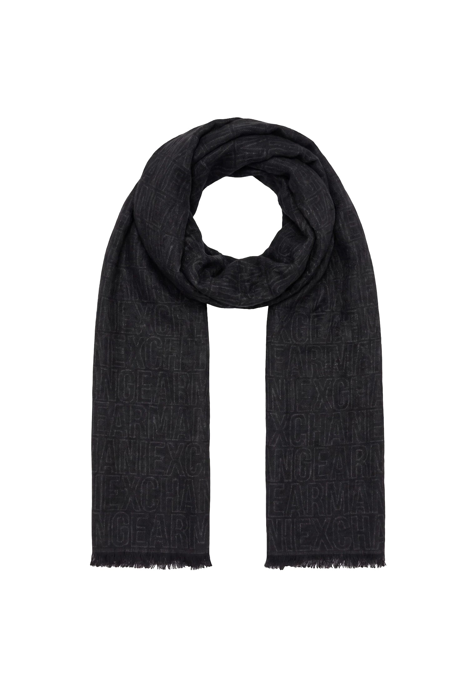 Sciarpa texture nera Armani Exchange A26 XM001714 AF17470 FC361FC361 ARMANI EXCHANGE 