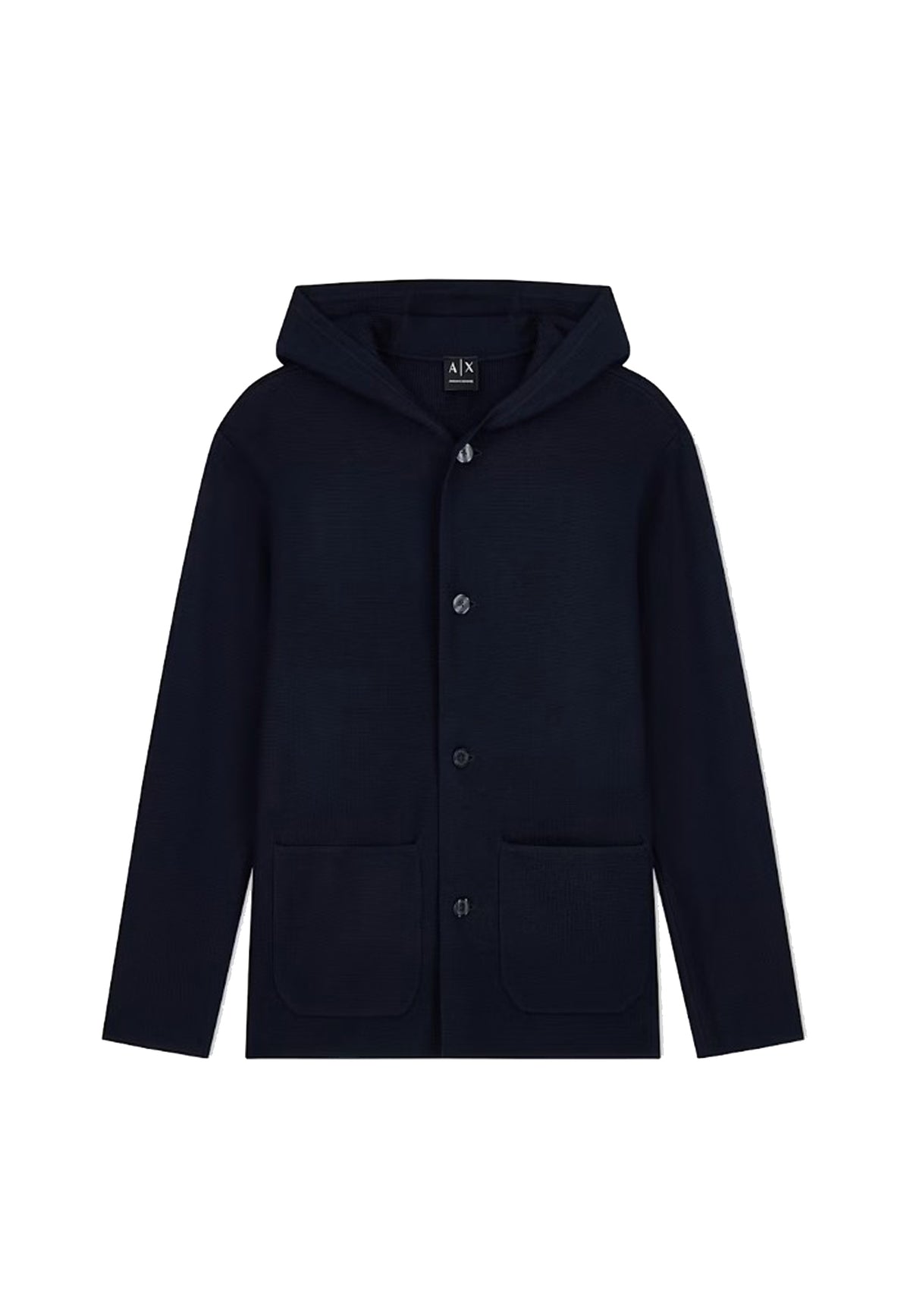 Giacca blazer con cappuccio misto lana Armani Exchange A26 XM002866 AF10348 UB101UB101 ARMANI EXCHANGE 