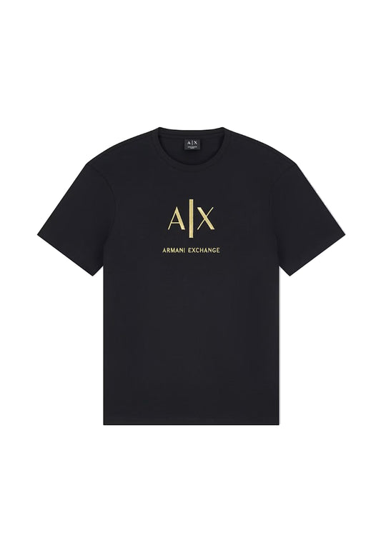 T-shirt girocollo nera cotone Armani Exchange A26 XM003114 AF10356 UC001UC001 ARMANI EXCHANGE 