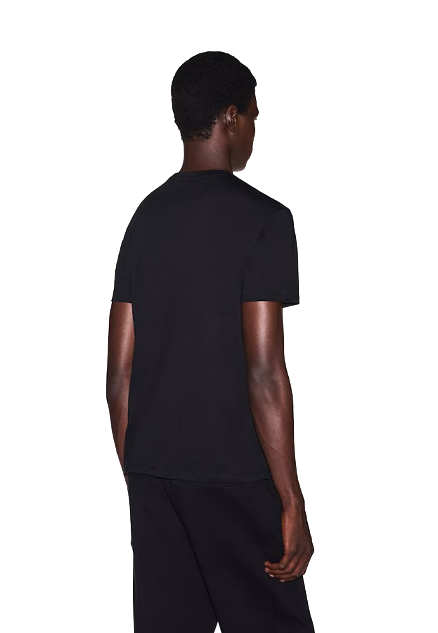 T-shirt girocollo nera cotone Armani Exchange A26 XM003114 AF10356 UC001UC001 ARMANI EXCHANGE 