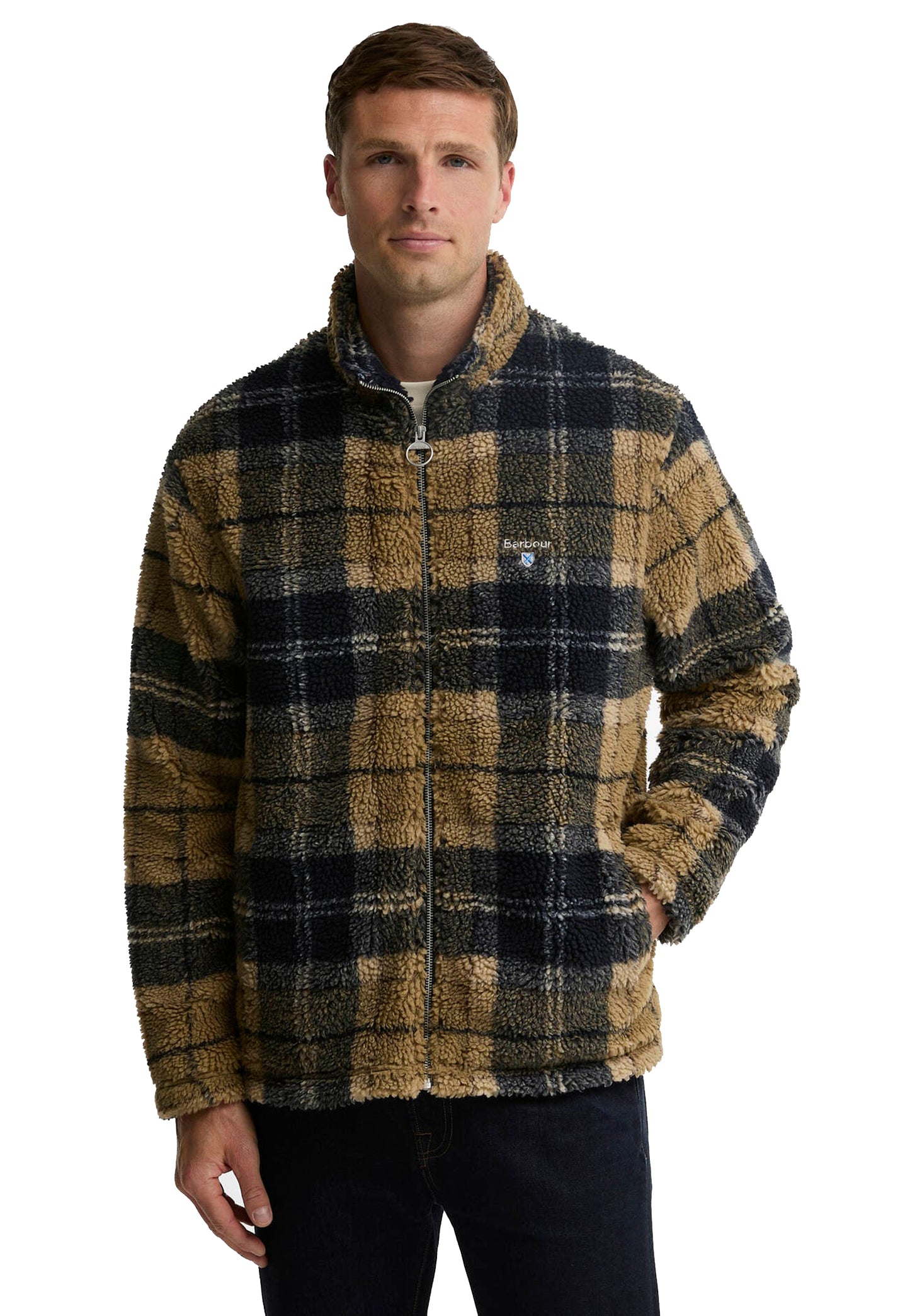 Giacca Pile sherpa tartan Barbour A26 262MMFL0187 TN39TN39 BARBOUR 