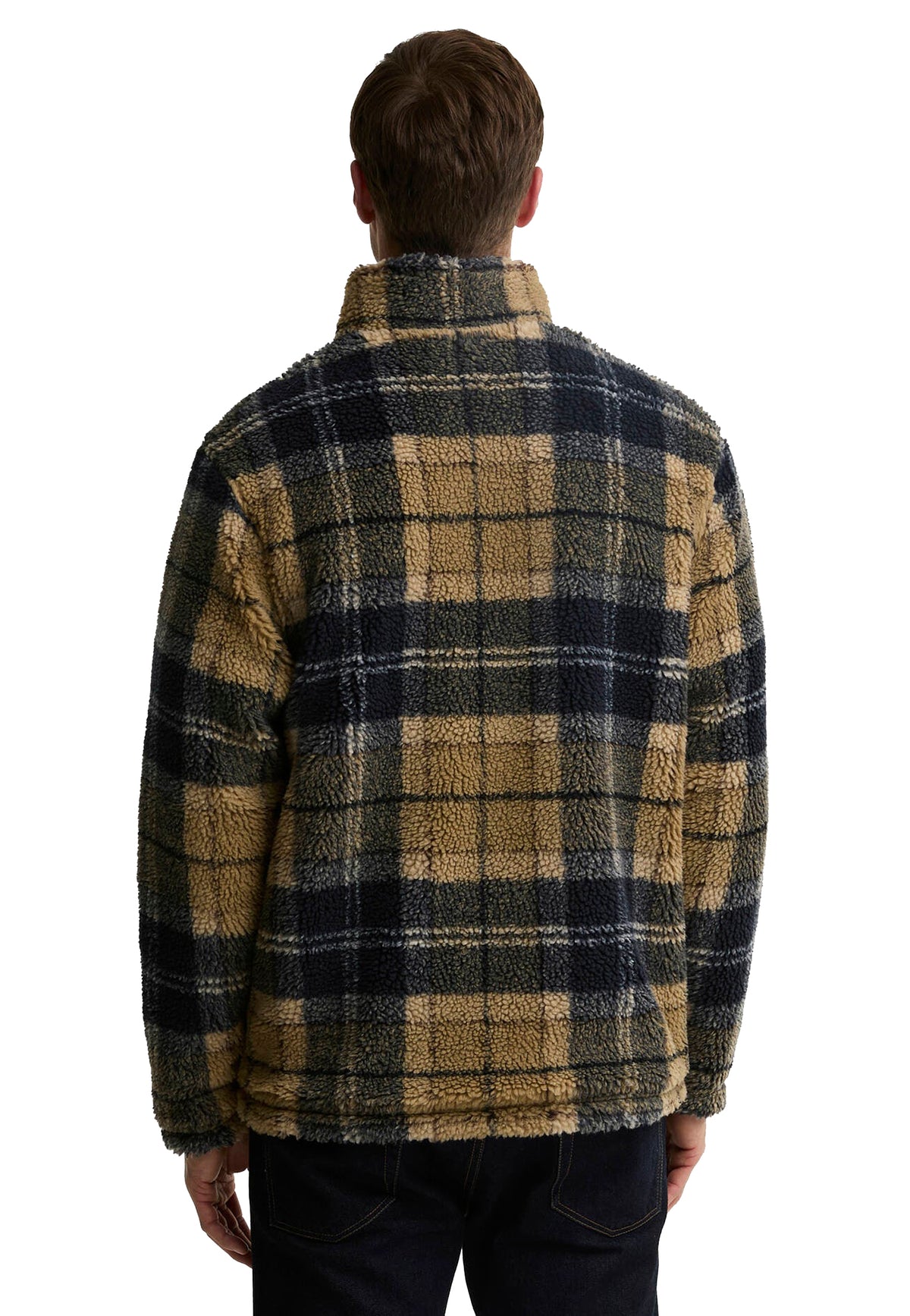 Giacca Pile sherpa tartan Barbour A26 262MMFL0187 TN39TN39 BARBOUR 