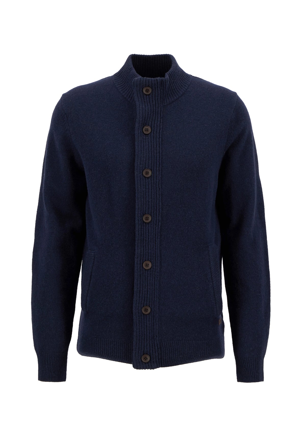 Maglione blu lana full zip e bottoni Barbour A26 262MMKN0731 NY91NY91 BARBOUR 