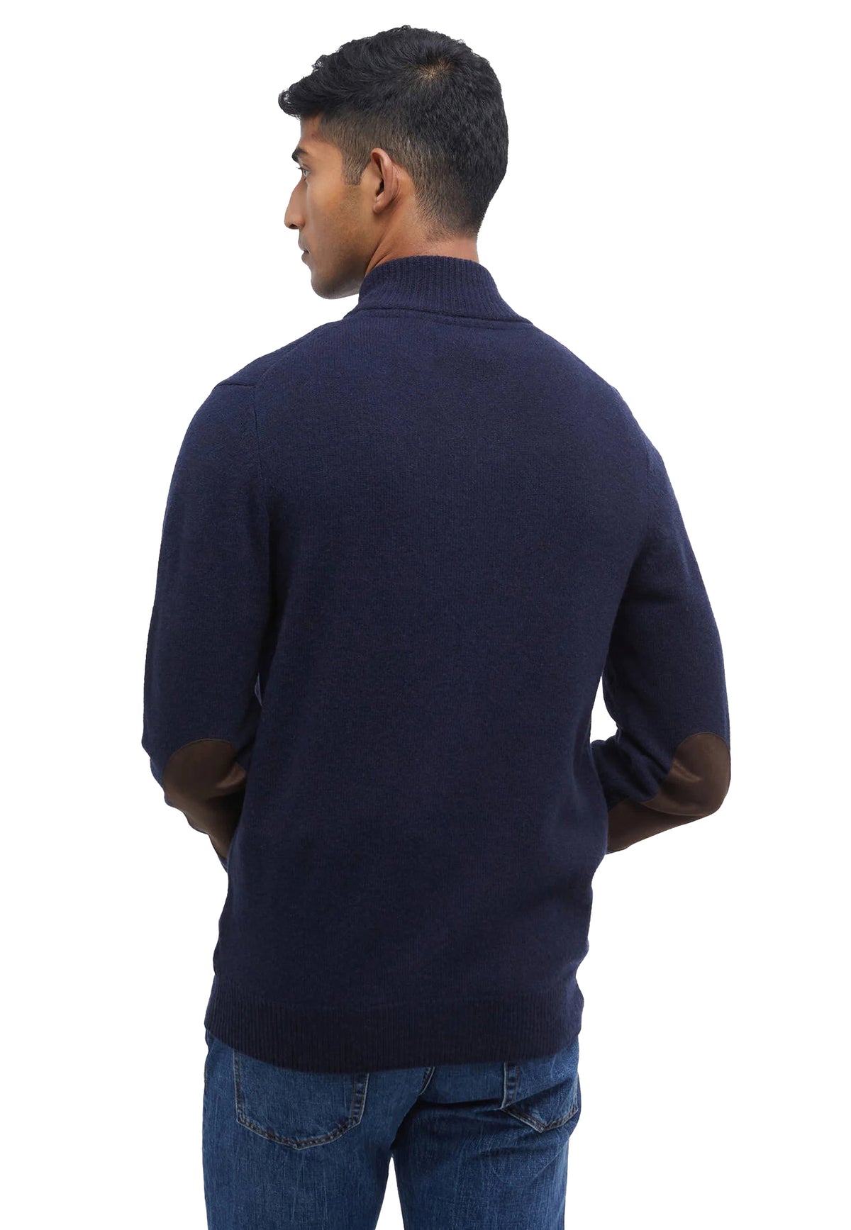 Maglione blu lana full zip e bottoni Barbour A26 262MMKN0731 NY91NY91 BARBOUR 