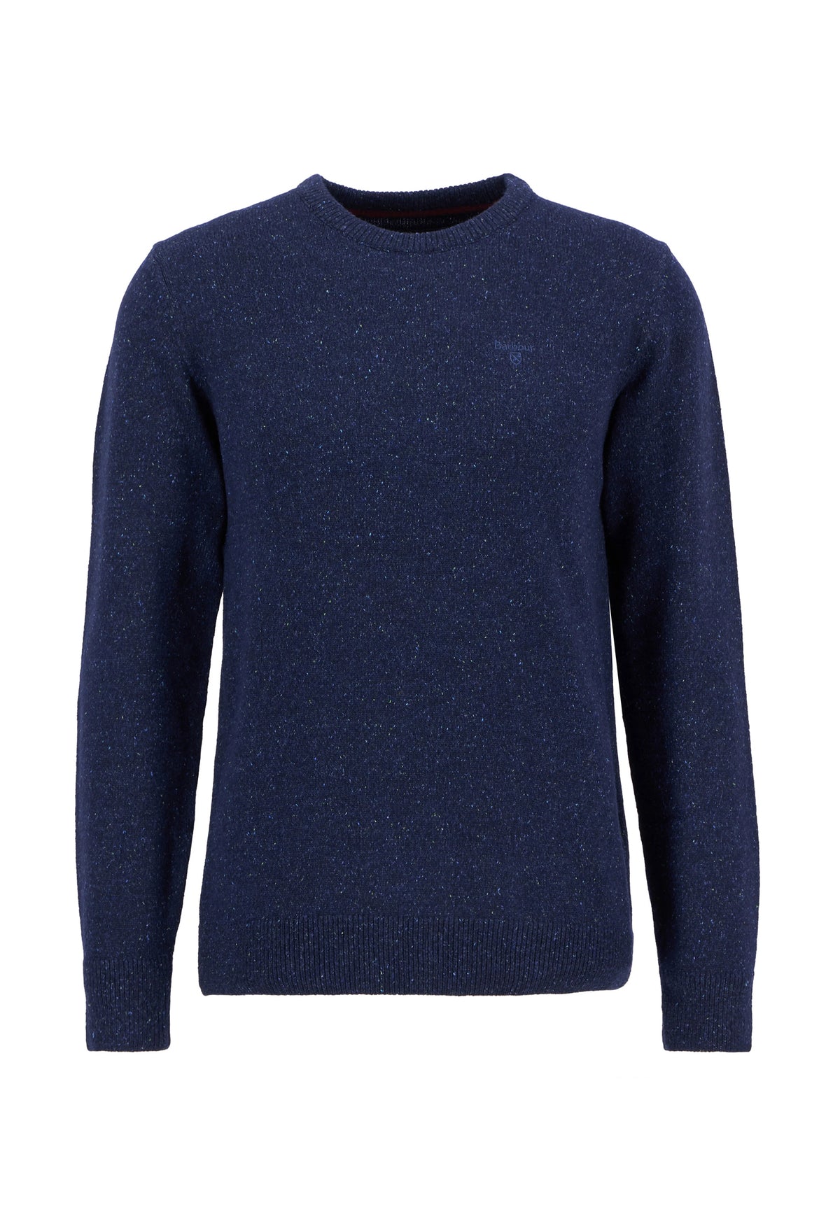 Maglione girocollo blu lana Essential Tisbury Barbour A26 262MMKN0844 BL91BL91 BARBOUR 