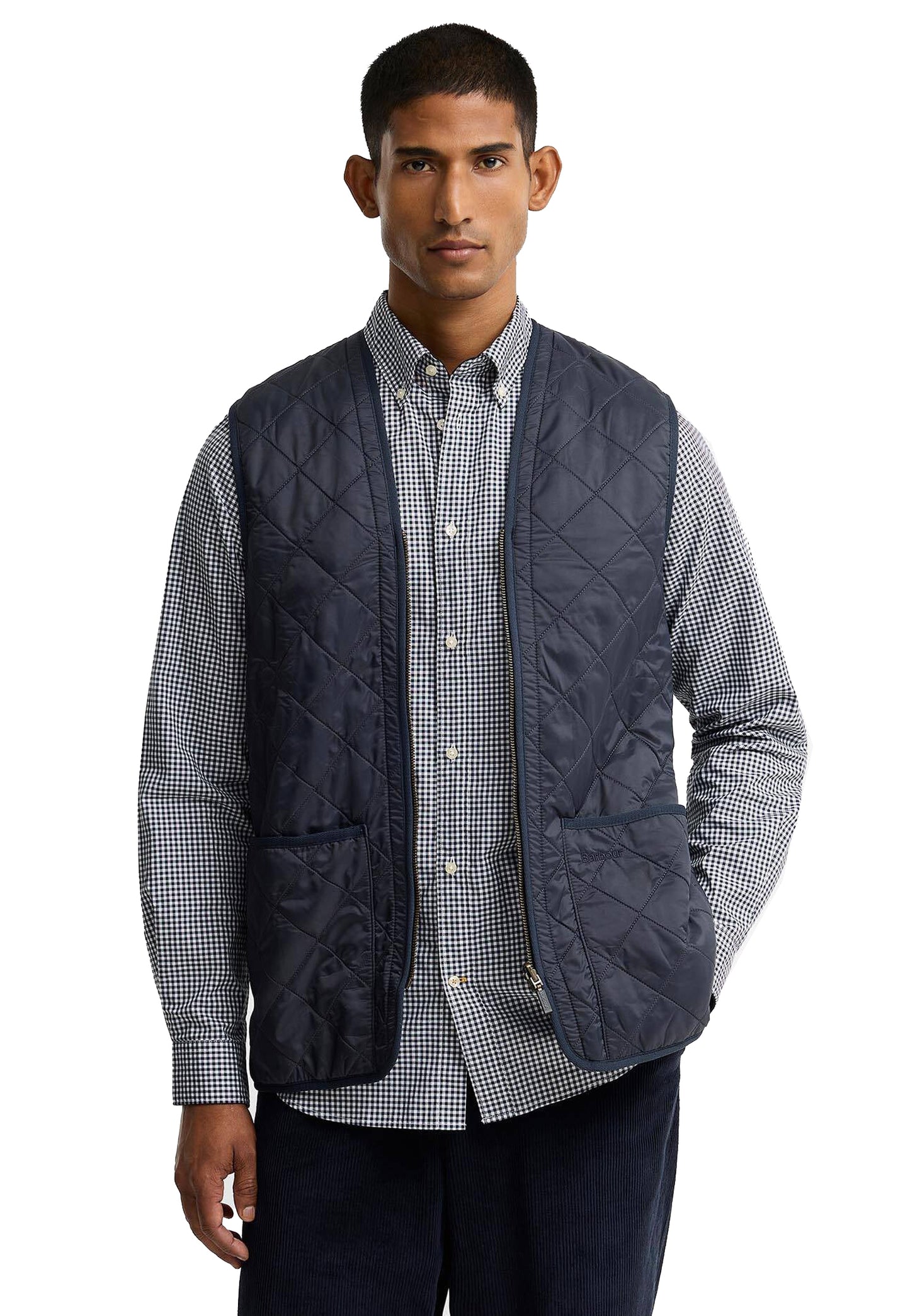 Gilet Smanicato trapuntato blu Barbour A26 262MMLI0002 NY91NY91 BARBOUR 