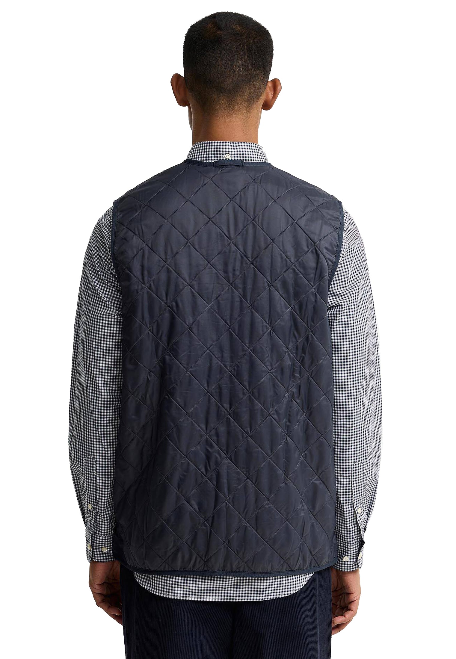 Gilet Smanicato trapuntato blu Barbour A26 262MMLI0002 NY91NY91 BARBOUR 