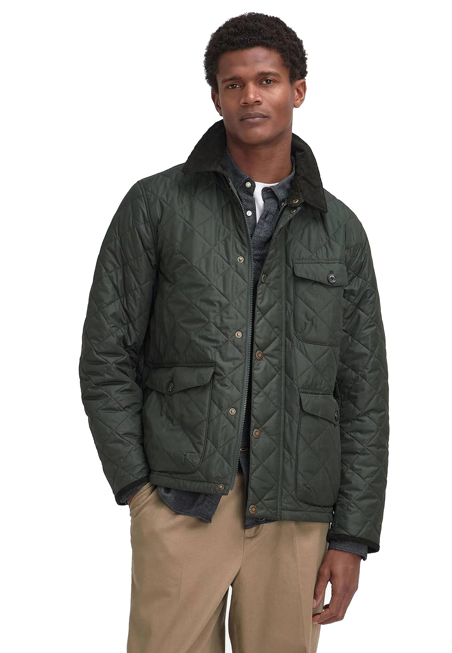 Giacca Trapuntata verde Hornby Barbour A26 262MMQU1808 GN71GN71 BARBOUR 
