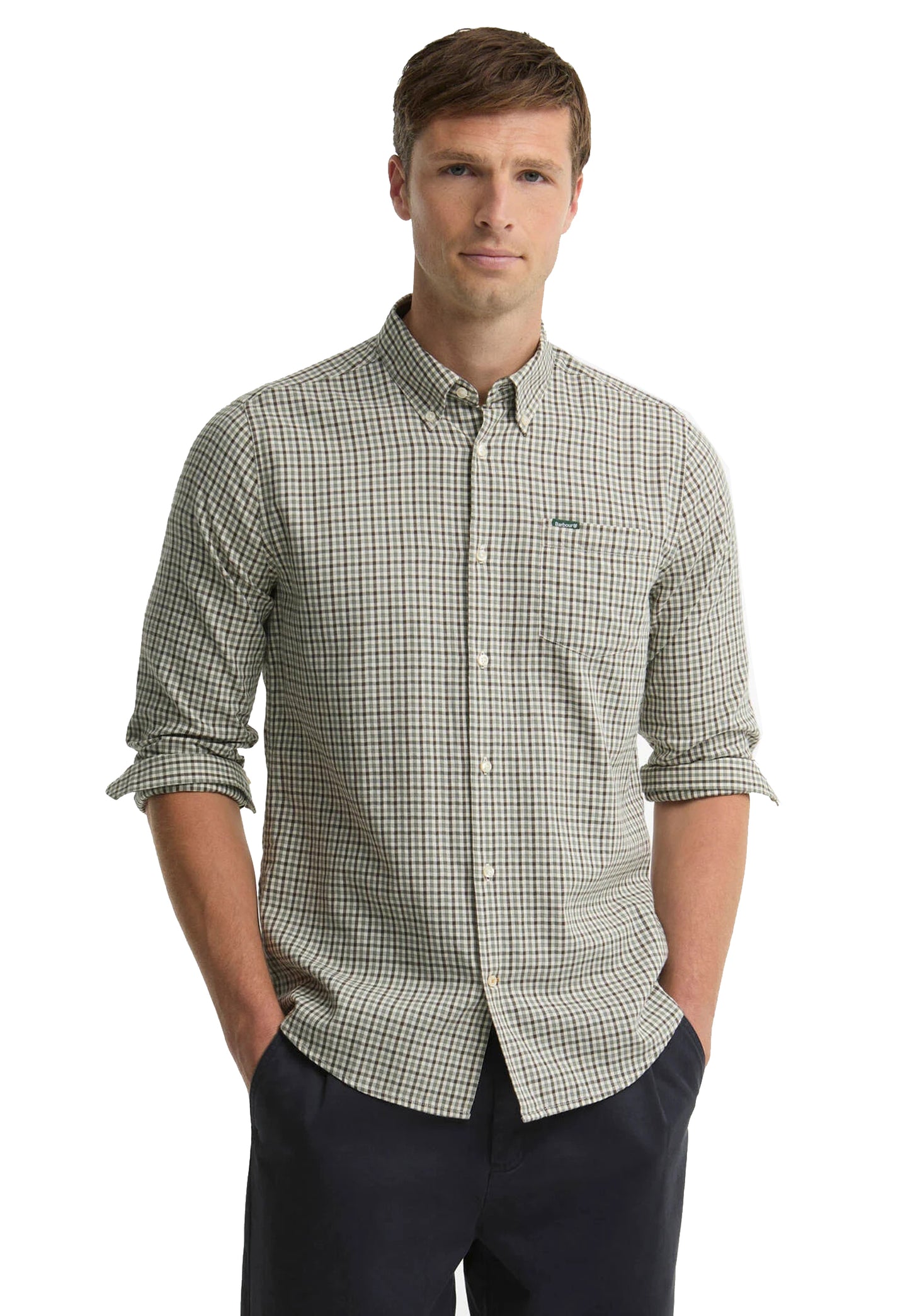 Camicia tartan verde Padshaw Barbour A26 262MMSH5027 OL51OL51 BARBOUR 