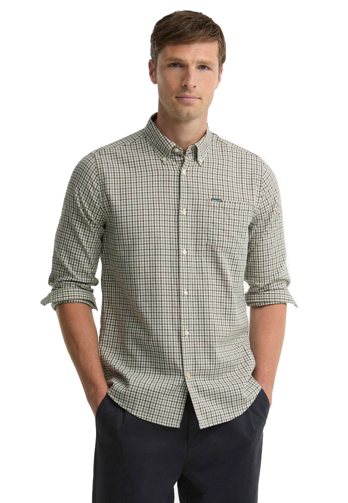 Camicia tartan verde Padshaw Barbour A26 262MMSH5027 OL51OL51 BARBOUR 