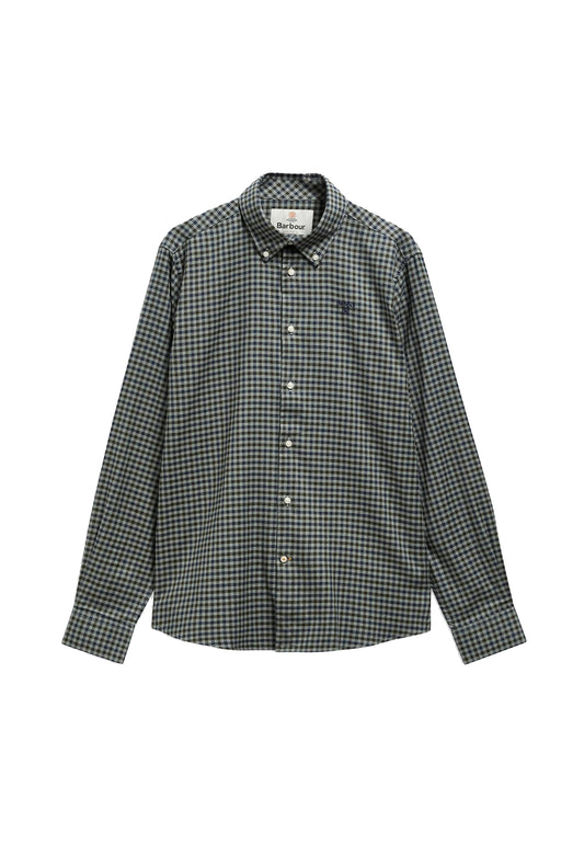 Camicia tartan verde scuro Finkle Barbour A26 262MMSH5242 GN49GN49 BARBOUR 