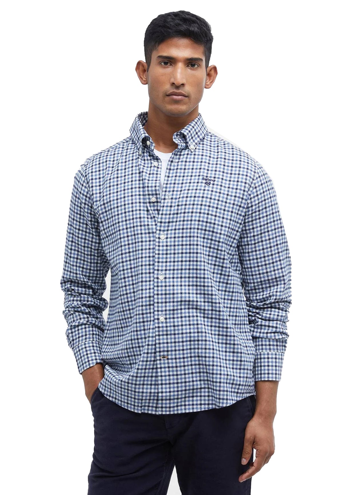 Camicia tartan blu Finkle Barbour A26 262MMSH5242 NY91NY91 BARBOUR 