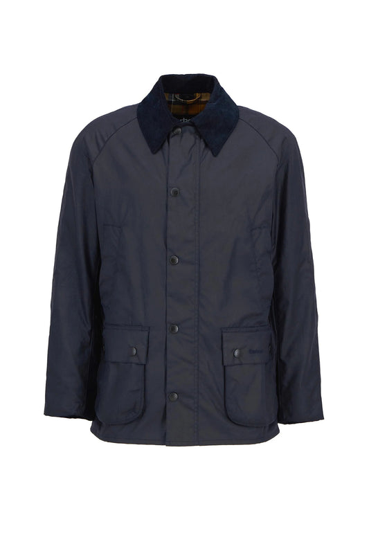 Giacca blu cotone cerato Ashby Barbour A26 262MMWX0339 NY92NY92 BARBOUR 