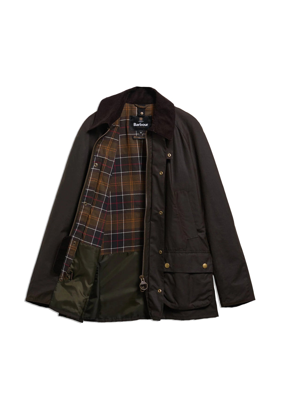 Giacca verde oliva cotone cerato Ashby Barbour A26 262MMWX0339 OL71OL71 BARBOUR 