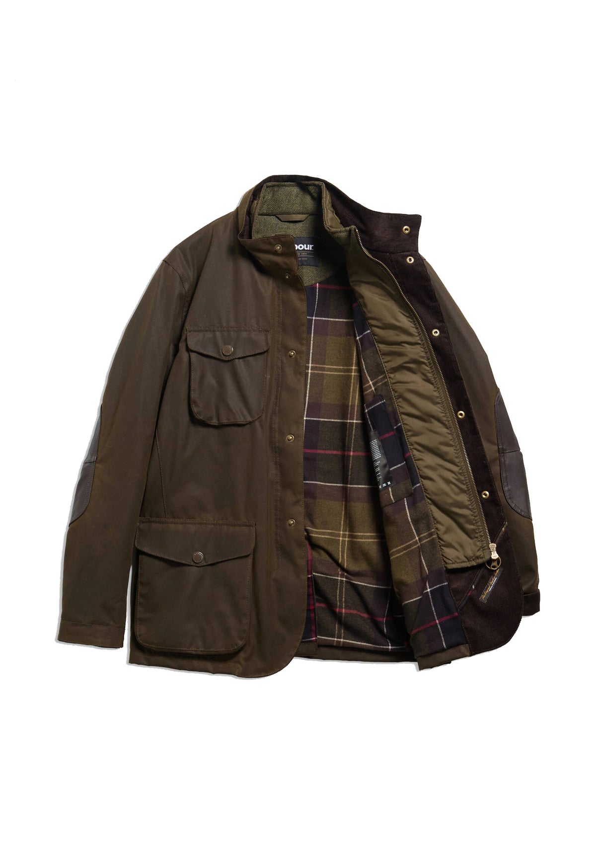Giacca verde cotone cerato Ogston Barbour A26 262MMWX0700 OL51OL51 BARBOUR 