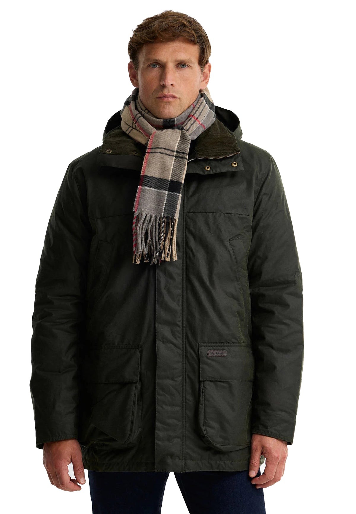 Sciarpa beige tartan Galingale Barbour A26 262MUSC0300 TN31TN31 BARBOUR 