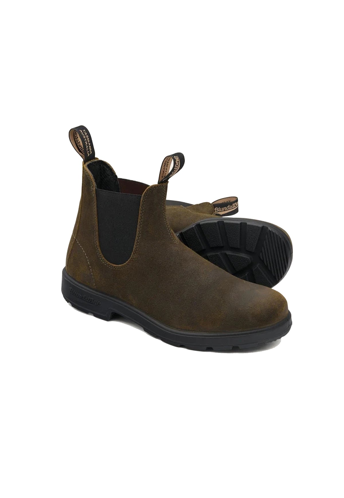 Stivaletti in pelle camoscio verde oliva 1615 Blundstone A26 262M1615 16151615 BLUNDSTONE 