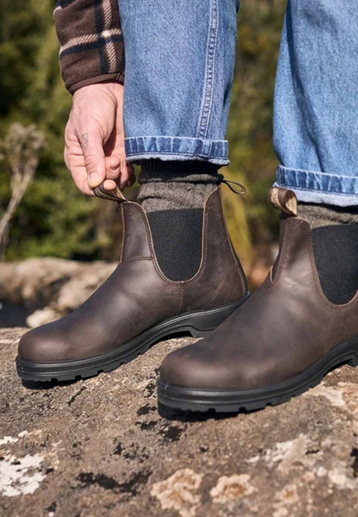 Stivaletti marroni pelle 2340 Blundstone A26 262M2340 23402340 BLUNDSTONE 